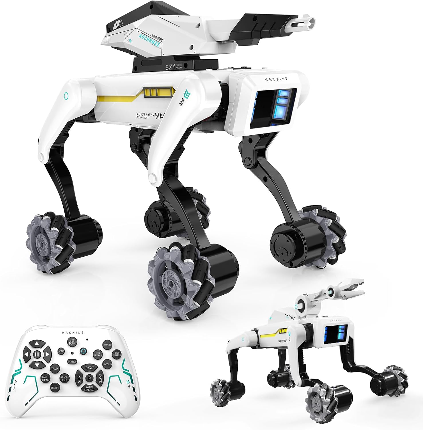 3-in-1 Robot Dog Build Kit with Wheels