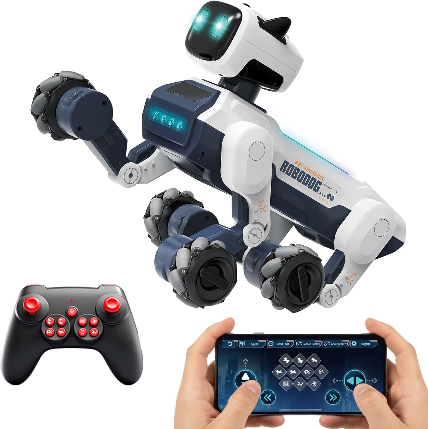 Smart Robot Dog – App & Voice Control (Ages 6+)