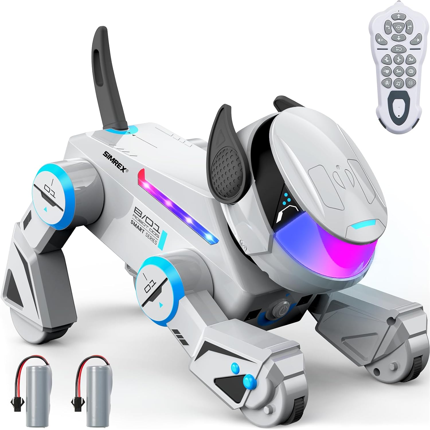 SIMREX Smart Robot Puppy – Gray