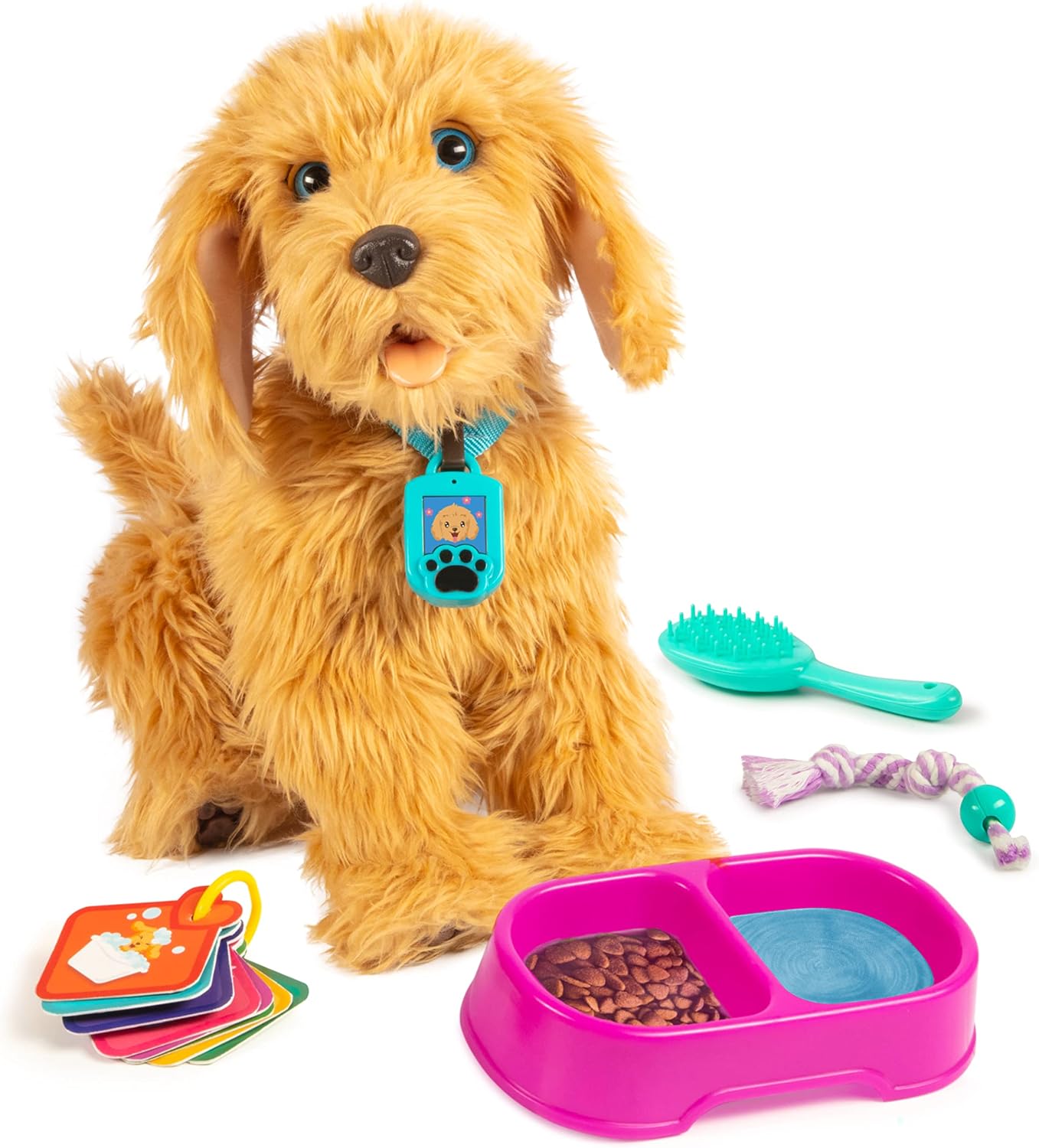 My Fuzzy Friends Moji Interactive Labradoodle